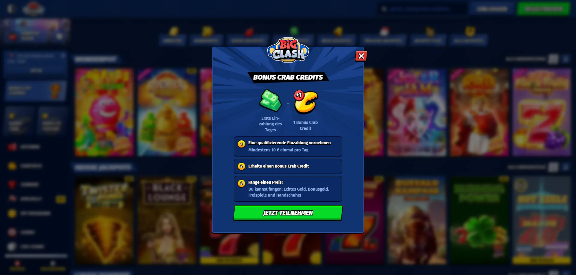 BigClash Casino Österreich – Alleinstellungsmerkmale und Bonus-Highlights